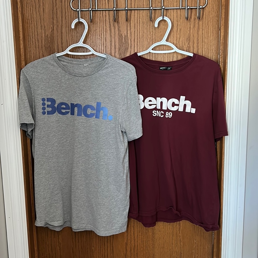 Two bench tee shirts size XL